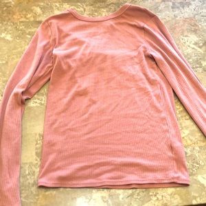 Smokey Pink Long Sleeved Shirt